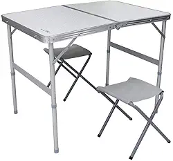 Nautika Conjunto de mesa e banquetas Domo dobrável