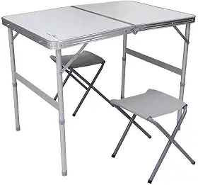 Nautika Conjunto de mesa e banquetas Domo dobrável