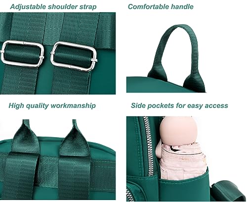 JIANLINST Rucksack Damen Klein Schulrucksack Cityrucksack Leichtgewicht Wasserdicht Reiserucksack Casual Daypack Taro lila