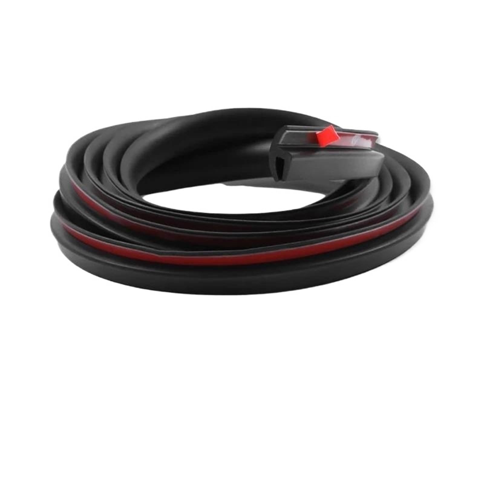 Automotive Weather Stripping 2m Car Front Windshield Panel Moulding Seal Strip Rubber Auto Windshield Edge Sealing Strip Soundproof H-Type Sticker