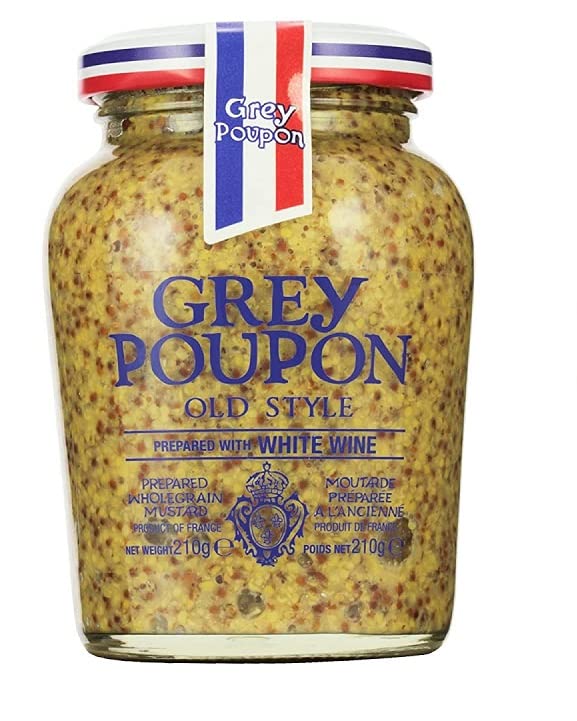 NOTTACIA Grey Poupon Wholegrain Mustard With White Wine,Yellow,210 G(Pack Of 1) (B0B5GJX4MB) Amazon Price History, Amazon Price Tracker