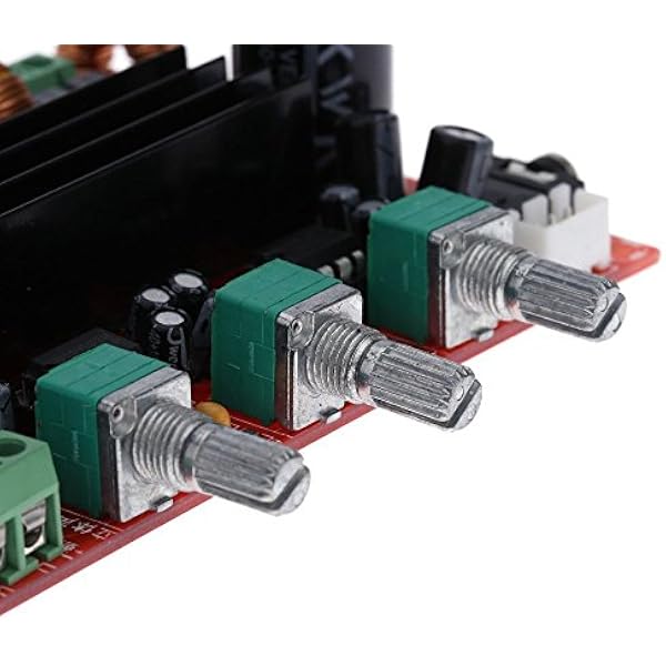DollaTek TPA3116D2 2 x 50 Вт 100 Вт 2.1-канальный цифровой сабвуфер DC12V-24V плата усилителя мощности