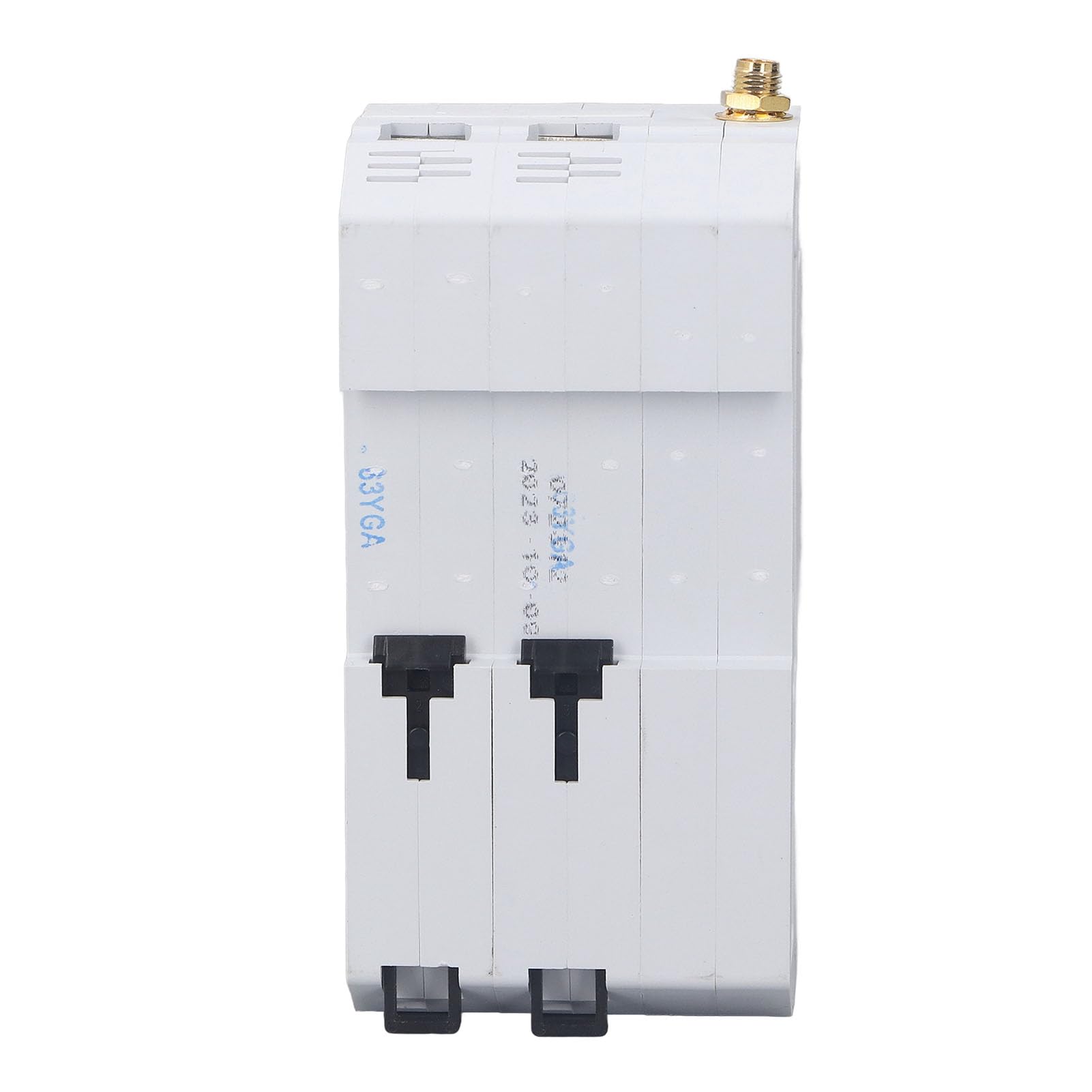 Hyuduo Interruttore Automatico WiFi Intelligente, Interruttore Automatico Telecomando ABS 230 V 40 A 2 P con Protezione da Sovraccarico Archiviazione Dati, per Utenti di Quadri Elettrici con Scatola