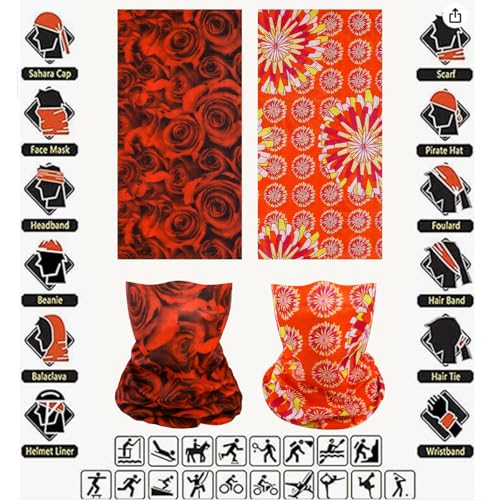 Image of Neck Gaiter Masks Tube Scarf,Seamless Bandanas Buffs Gators,Ourdoor Face Mask Face Covering Multi Headwear