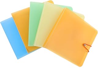 NOLITOY 15 Pçs 12 Pçs CD Caso Disco Casos Pasta Saco Fichários Bolso Fichário Casa Fichário Organizador De Folhas Soltas Dvds Fichário Clipe Dvd Fichário CD Dvd Armazenamento Fichário