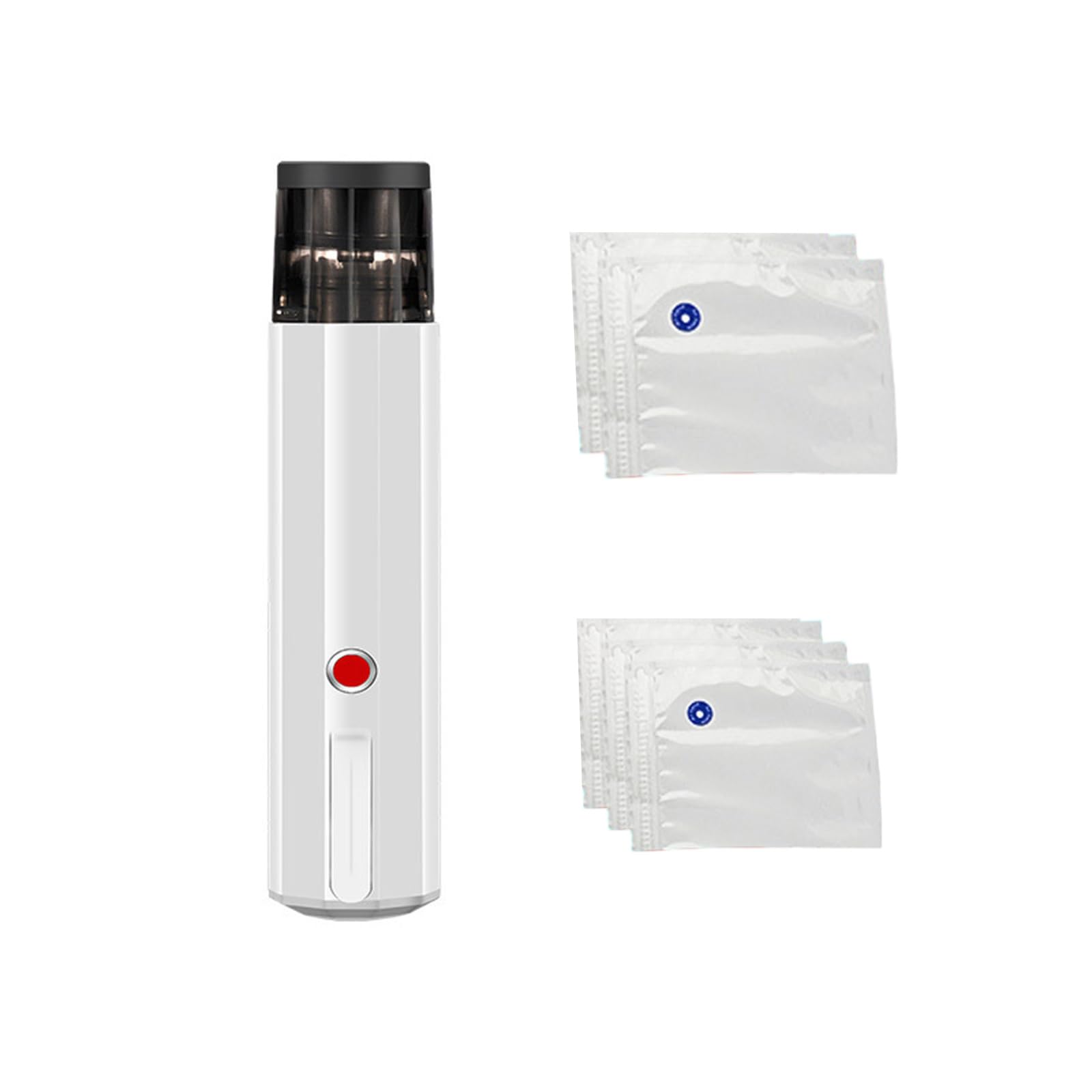 Ljmyy Handheld Vacuum Sealer For Food Preservation Comes With Reusable Storage Bags And Cordless Power Design
