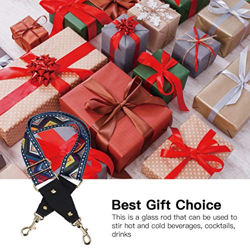 HEALLILY-Shoulder-Strap-Purse-Strap-Replacement-Adjustable-Length-Handbag-Purse-Strap-Guitar-Style-Multicolor-Canvas-Replacement-Strap-Crossbody-Strap-for-Handbag
