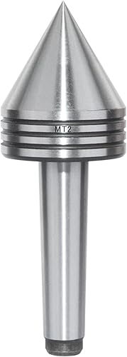 DEEFIINE Centro de contrapunto vivo resistente MT2 para torno de madera