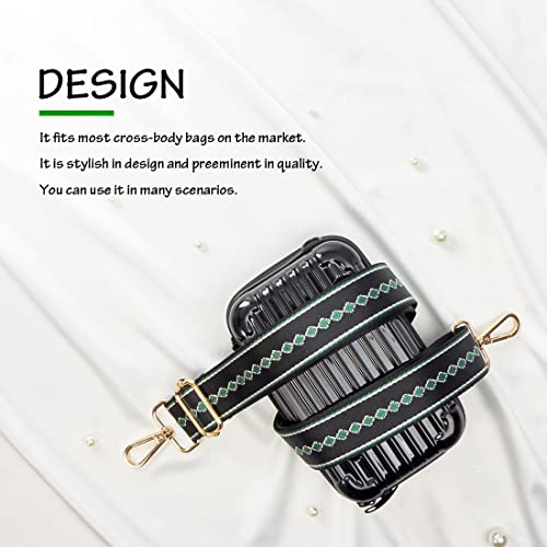 Image of Adjustable Handbag Strap Wide Purse Strap Replacement Shoulder Crossbody Bag Strap