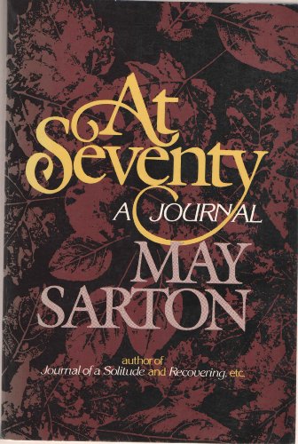 At Seventy, A Journal 0393304345 Book Cover