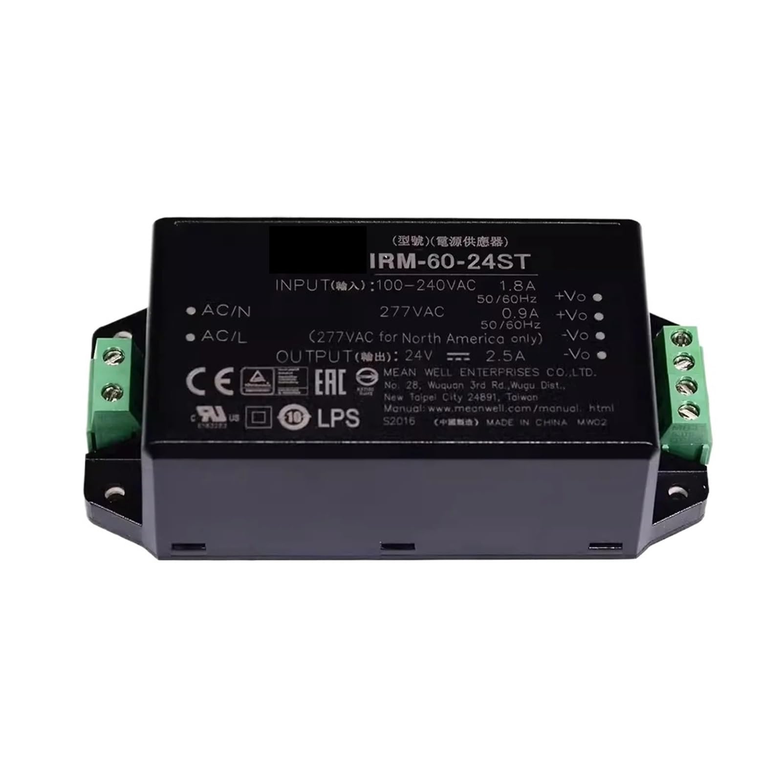 ANERTQUIH IRM-60-5ST IRM-60-12ST IRM-60-15ST IRM-60-24ST IRM-60-48ST Single Output Module Power Supply(IRM-60-15ST)