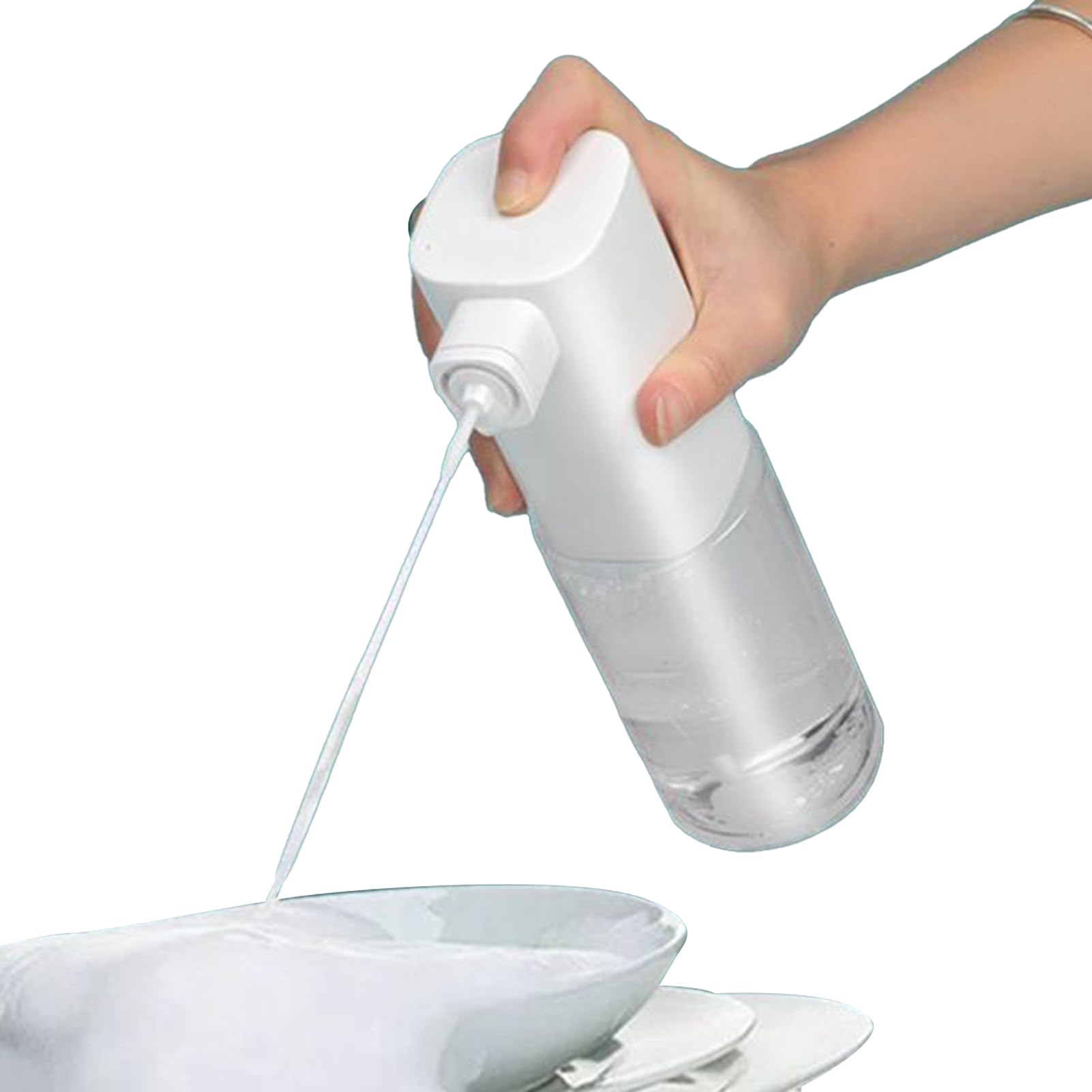 Distributeur automatique de savon moussant mains anti-gaspillage pour toute la famille