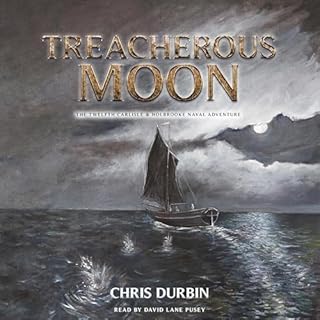 Treacherous Moon Audiolibro Por Chris Durbin arte de portada