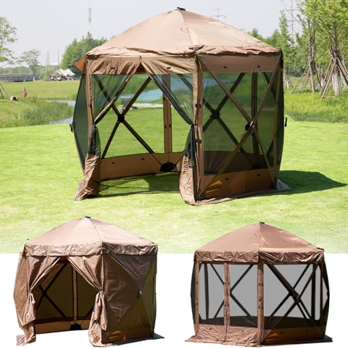Lenotos 12 x 12 FT Pop Up Screen Tent, Portable