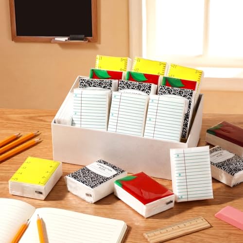 Image of Yinder 60 Packs Back to School Pocket Mini Tissue Travel Size Facial Paper