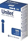 Owen Mumford Unilet Super Thin Lancets (28G), 100 Count