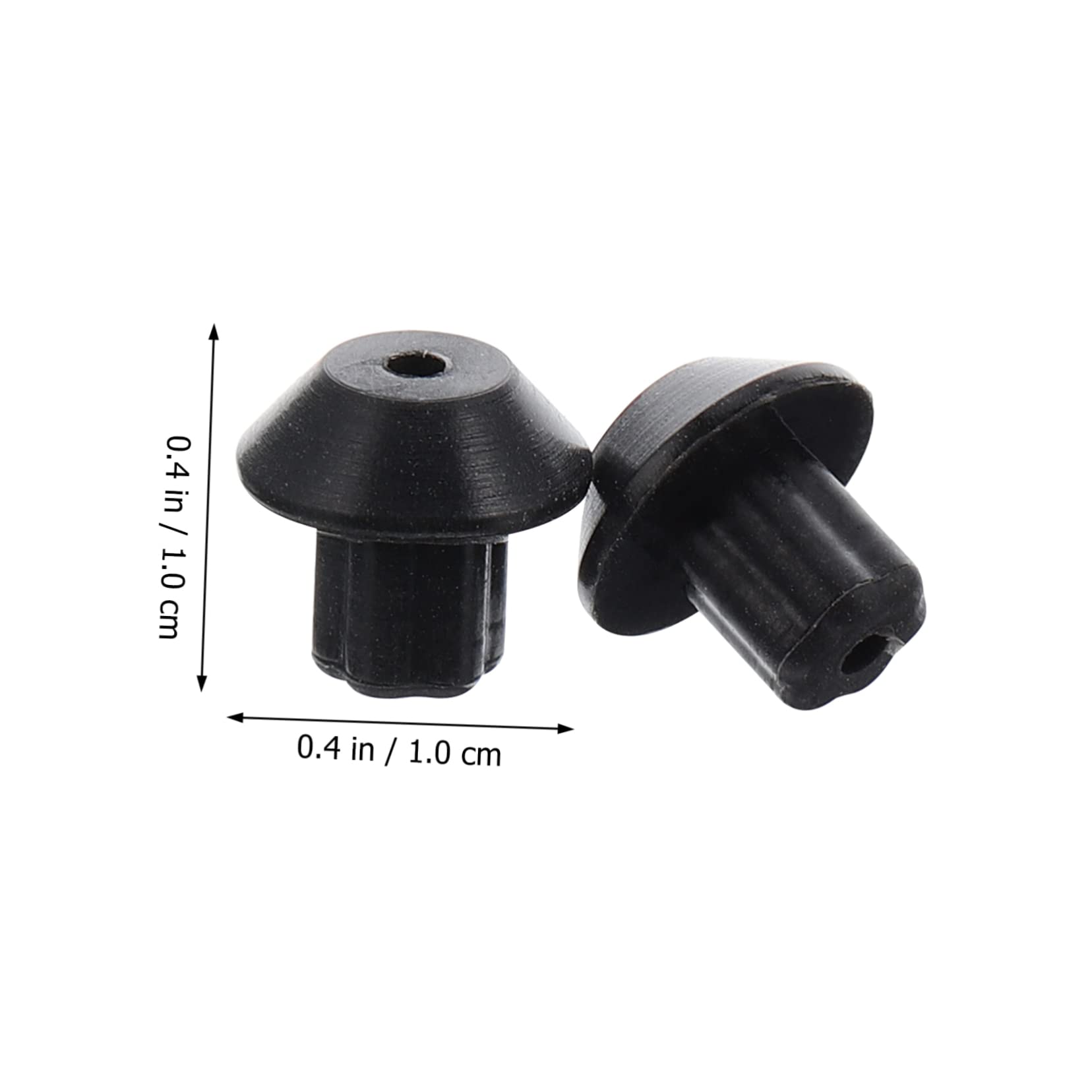 Juego De 48 Pies De Goma Antideslizantes Para Rejillas De Cocina De Gas - Reemplazo Para Quemadores, Tamaño 1x1x0.9 Cm, Fácil Instalación Sin Herramientas