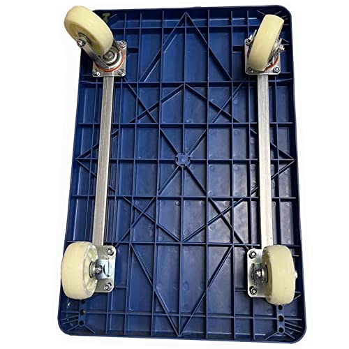 Ruedas giratorias Ruedas con Freno Ruedas con Ruedas Fijas, Material de Nylon Fuerte Capacidad de Carga, Empujar y Tirar Suavemente 3 Pulgadas 4 Pulgadas 5 Pulgadas, para Carros (C