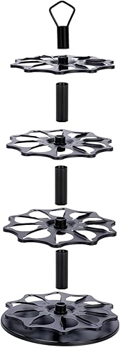 Miniatura 18 de FlagShip Soporte para cápsulas de café de 3 niveles para soporte de cápsulas Vertuo de metal, instalación de bricolaje, pequeño para soporte de