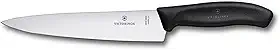 Faca para Fatiar Victorinox Swiss Classic, cabo Preto, 19cm