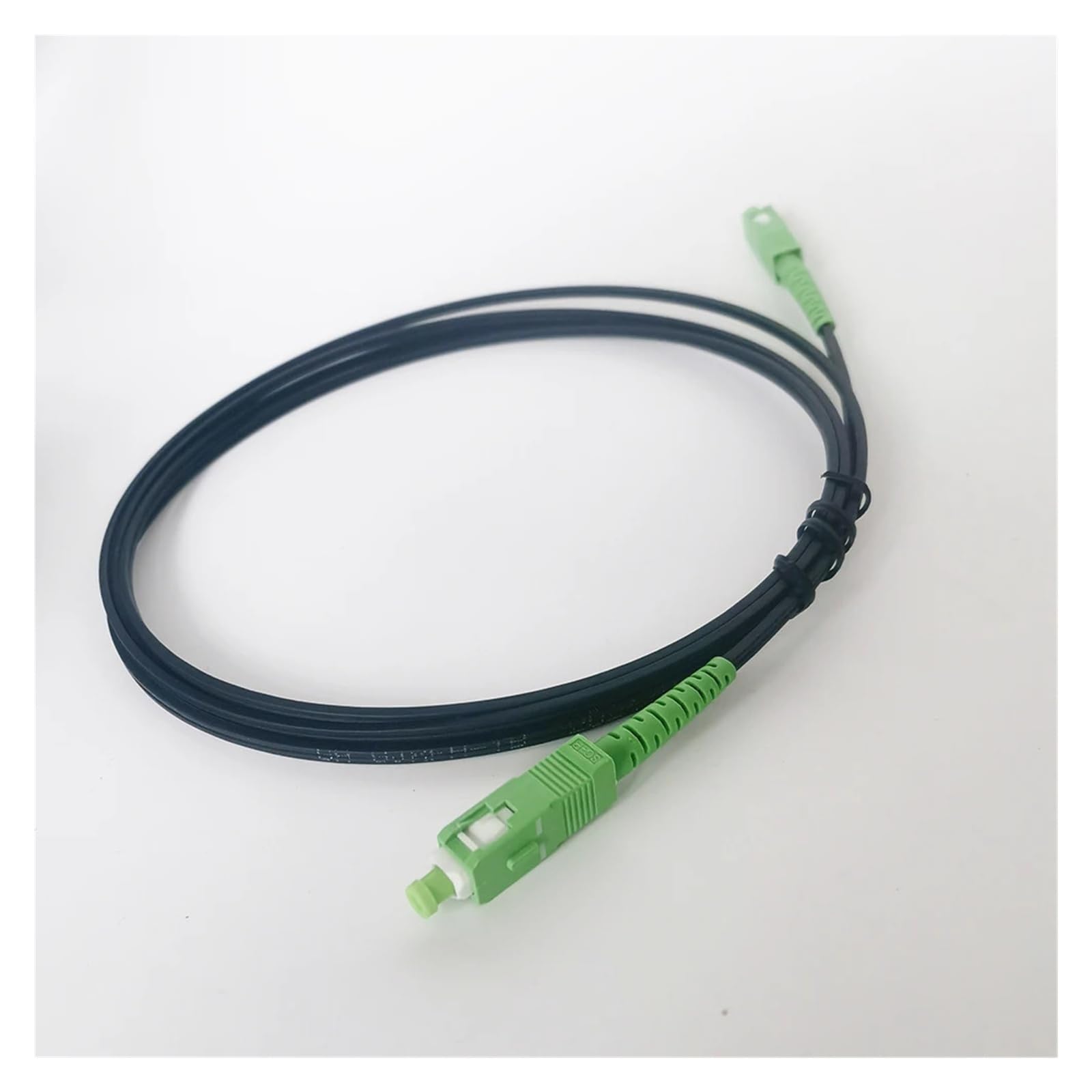 Câble de dérivation à Fibre Optique monomode SC/vers SC/ – Rallonge intérieure 2 M/3 M(Black,200cm SC/APC)