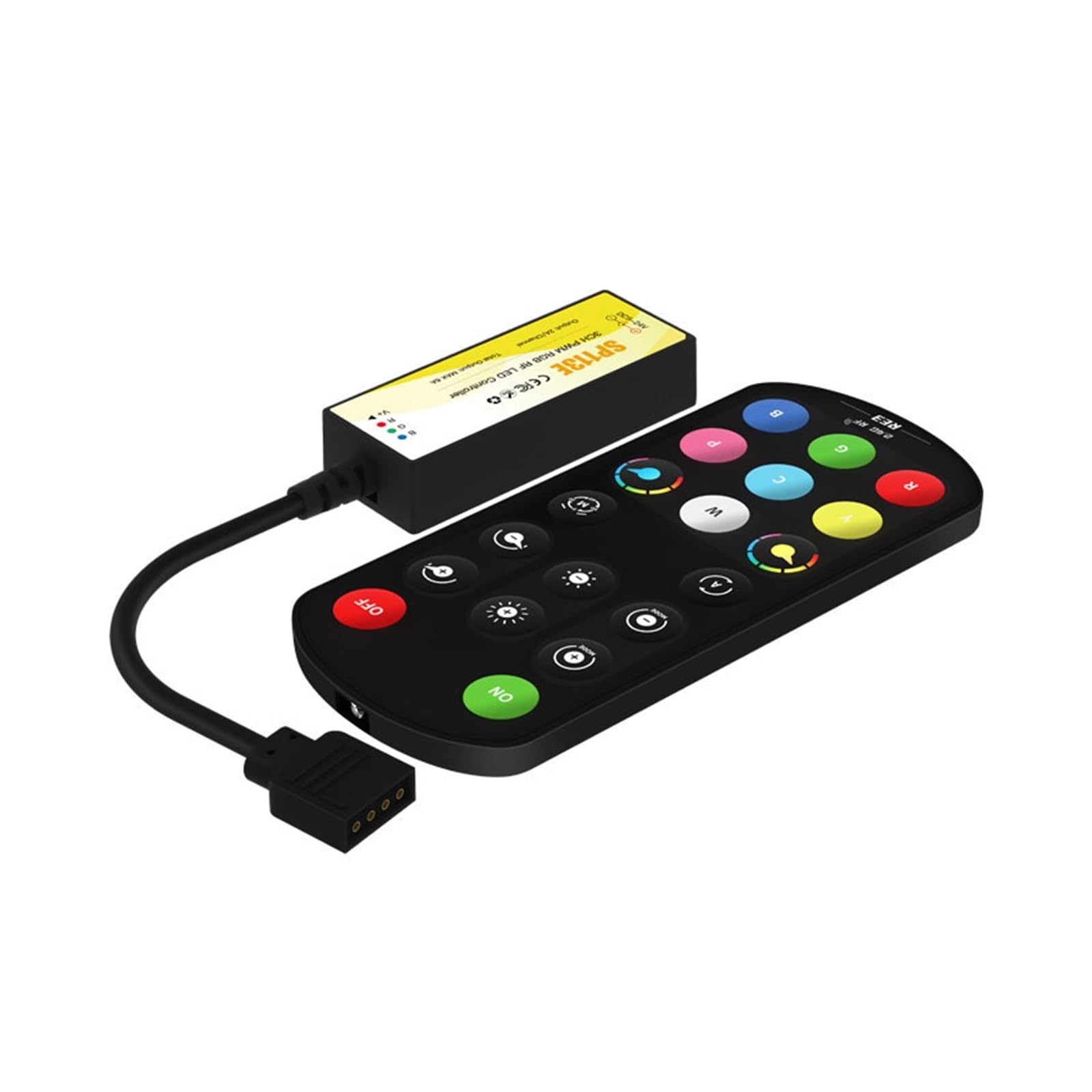 Evita colores inestables usando el controlador LED SP113E RGB PWM de tres canales DC5-24V