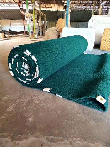 Image of Mat Cricket Pitch Mat, Green Canvas Fixed, 8ft x 66ft