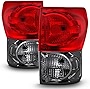 ACANII - For Red Smoke 2007-2013 Toyota Tundra Tail Brake Lights Aftermarket Left+Right