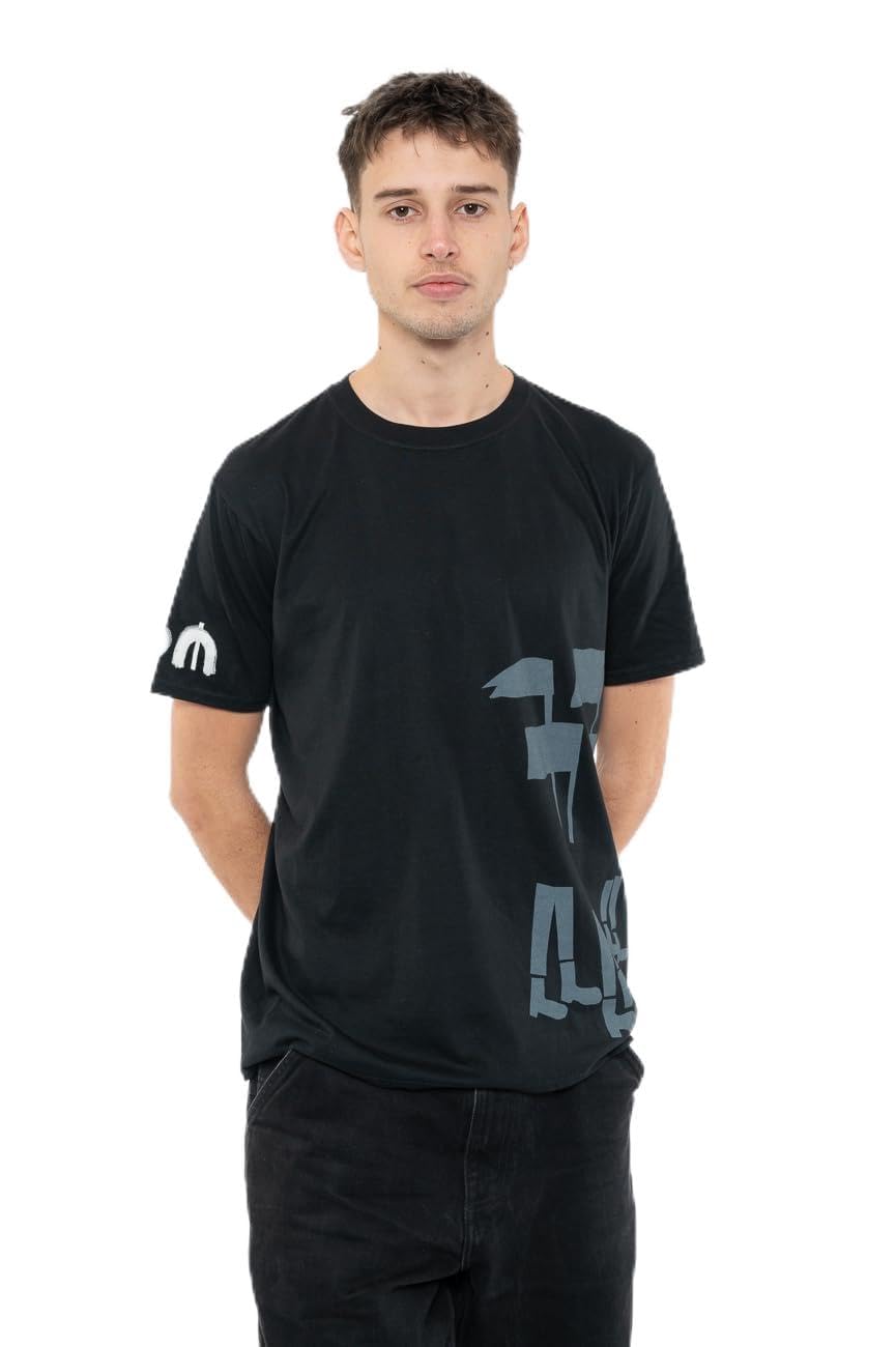 Rock Off officially licensed products Depeche Mode Grey Global Spirit Tour Side Print T Shirt S