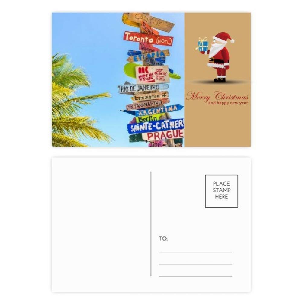 Cartes postales nuages blancs en lot de 20 Guidepost de qualité - 4