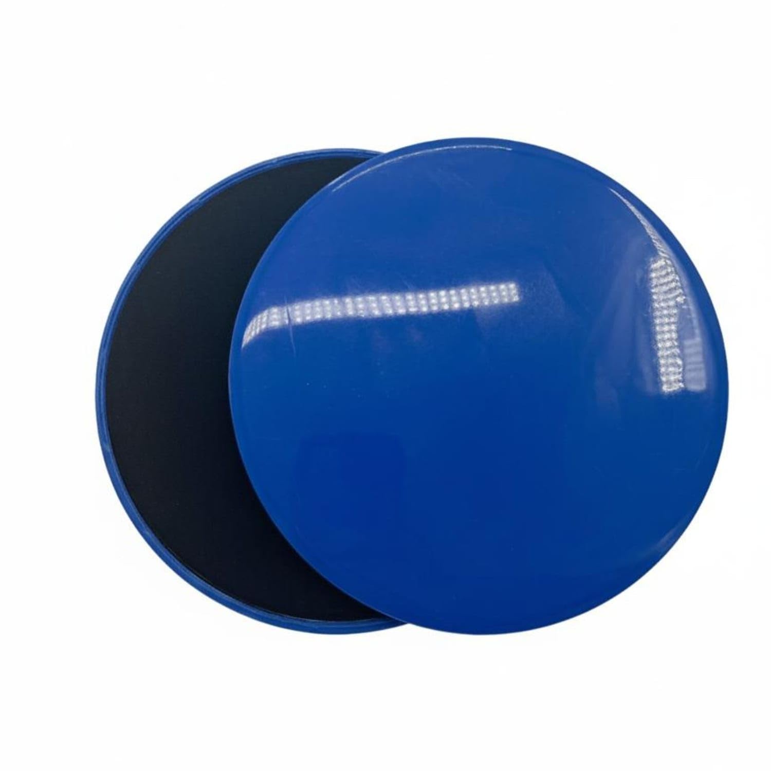 OJIVA® 2 Pieces Two-Sided-Sided Core Slider Discs Lightweight and Portable Exercise Sliders Non-Slip Surface Fitness Gliding Discs for Home Gym, Travel, Dark Blue|Sporting Goods-picture-16
