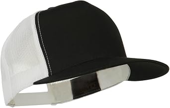 Classic 5 Panel Two Tone Mesh Trucker Snapback Cap