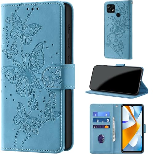 CaseGla Handyhülle für Xiaomi Redmi 10C Hülle Hellblau