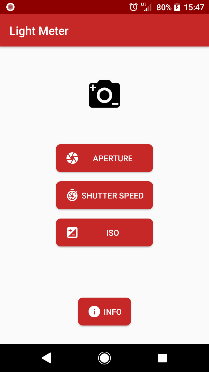 Exposure Meter - App on Amazon Appstore