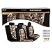 Pilot Automotive SC-5025E Black 10-Piece Camo Mesh Seat Cover