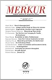  MERKUR Deutsche Zeitschrift für europäisches Denken: Nr. 777, Heft 2, Februar 2014