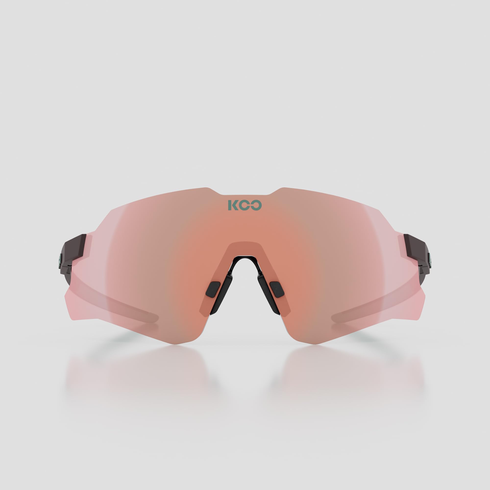 KOO Nebula - Gafas de sol deportivas, visión de alto contraste, protección UV, para correr y ciclismo, ajuste envolvente para hombres y mujeres