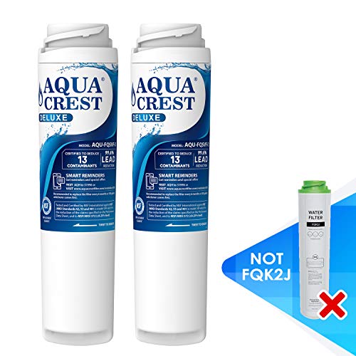 AQUACREST FQSVF GE Undersink Water Filter, Reduces Chlorine, Taste & Odor and More