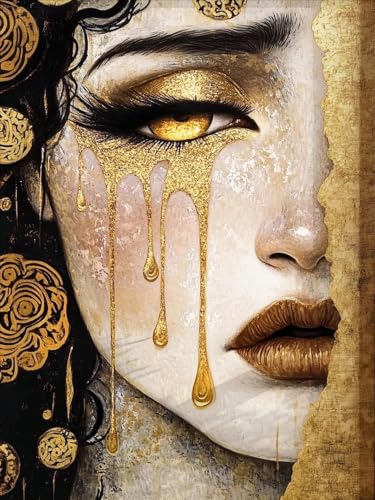 Affiche Gustav Klimt Larmes d'or pour embellir votre chambre ou bureau