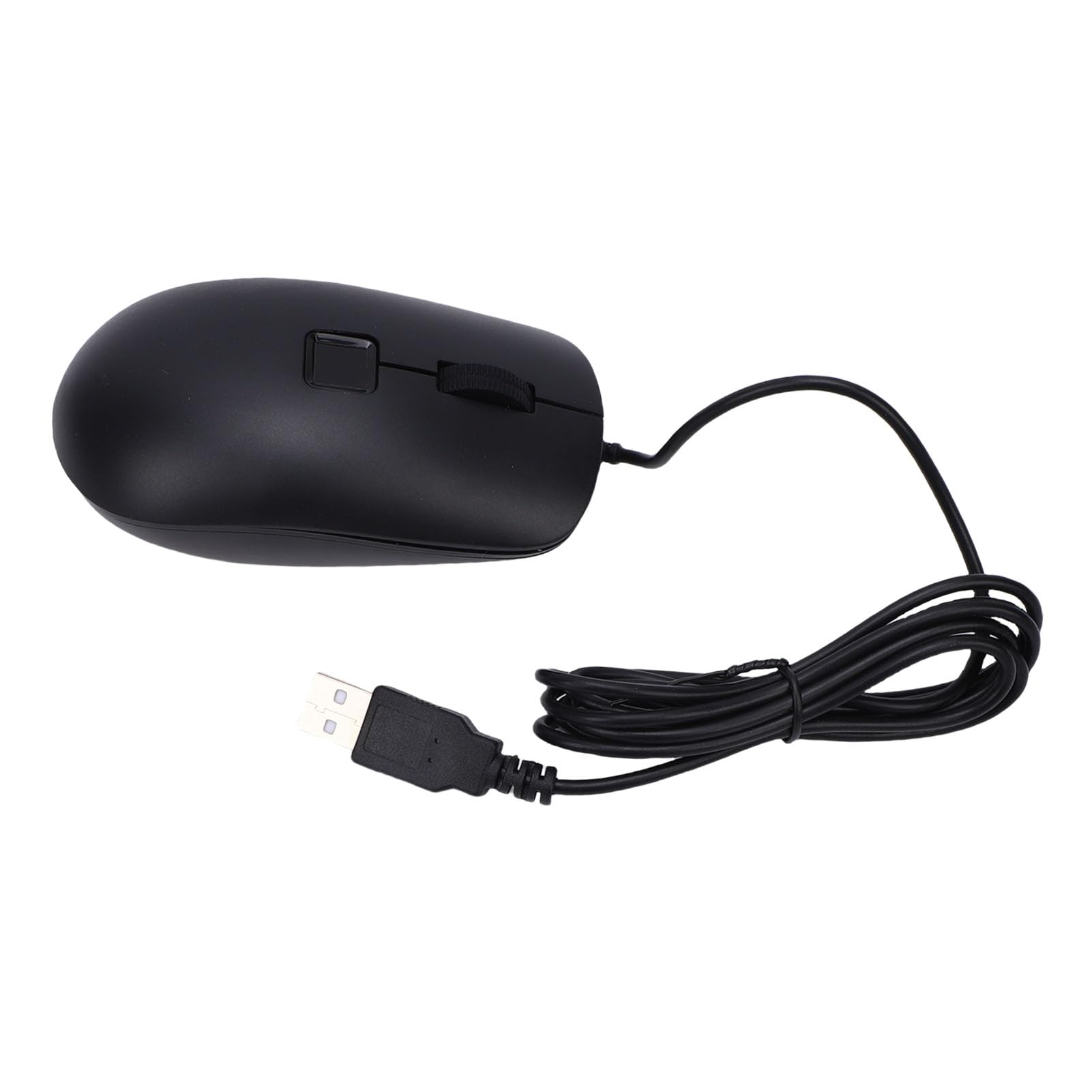 Mysz USB z Czytnikiem Linii Papilarnych, Szybkie i Bezpieczne Logowanie, Rozpoznawanie 360 ​​stopni Biometryczna Mysz USB, ze Skanerem Linii Papilarnych z obsługą Hello i pamięcią masową