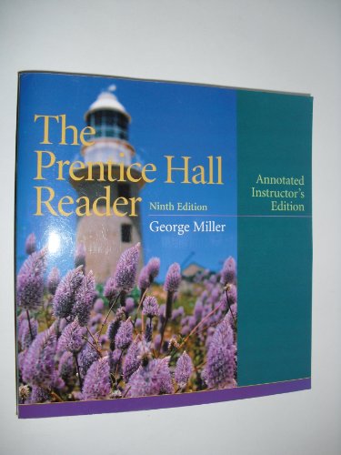 The Prentice Hall Reader 0205664628 Book Cover