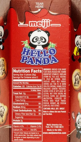 Meiji Hello Panda Cookie, Chocolate, 2.1 Ounce (Pack Of 10) #TOP1