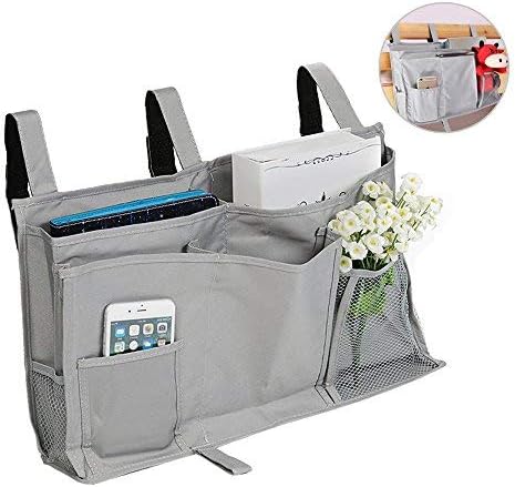 Bebe Sac Pochette De Rangement Pour Lit Bebe Table De Chevet En Coton Couleur 1 Elonglin Lit Suspendu Sac De Rangement Pratique Organisateurs De Lit Bebe Avec 9 Poches La Chambre De