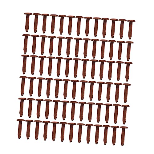 SOLUSTRE 200pcs Nails Decorative Iron Nails Diy Craft Brads Children's Artistic Diy Supplies