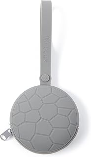 Ninni Co. Pacifier case – BPA Free Newborn Pacifier Holder – Travel Baby Pacifiers Silicone Pouch – Silicone Pacifier Storage case – Pacifier Accessories for Boys and Girls – 3’’ x 1.6 inch