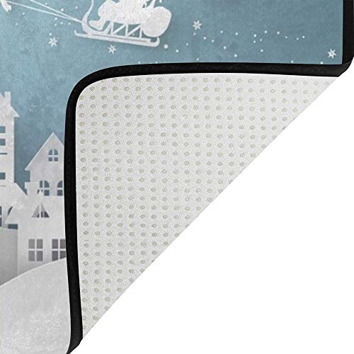 Tapis de sol Père Noël pour décorer la chambre et le salon en fête
