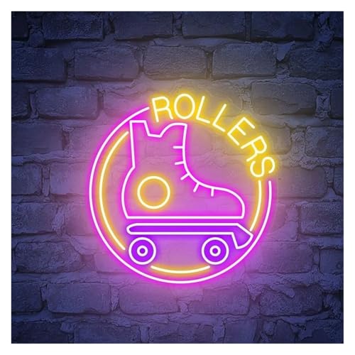 Néon LED patins à roulettes parfait pour illuminer une chambre ado ou un salon pop