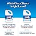 Clorox Splash-Less Bleach1, Disinfecting Bleach Kills 99.9% of Bacteria and Viruses, Regular 40 Fluid Ounce Bottle - Pack of 2 (Package May Vary)