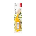 RADIUS Flex Brush with Soft Bristles Toothbrush BPA Free & ADA Accepted Designed to Improve Gum Health & Reduce Issues - Right Hand - Yellow/White - Pack of 1