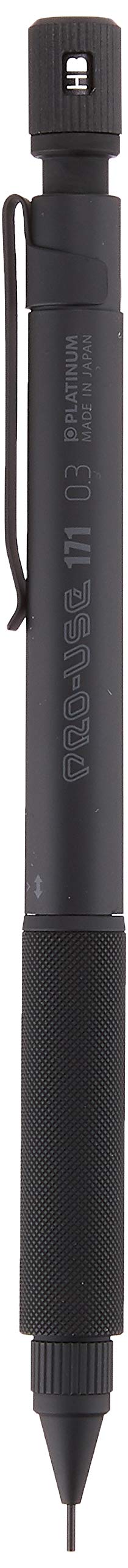 PLATINUMPro Use 171 Mechanical Pencil Matt Black 0.3 mm, MSDA-2500A